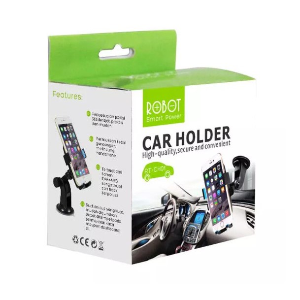 Holder Hp Di Mobil Merk Vivan CH01 / Robot 360 Stand Bracket HP GPS