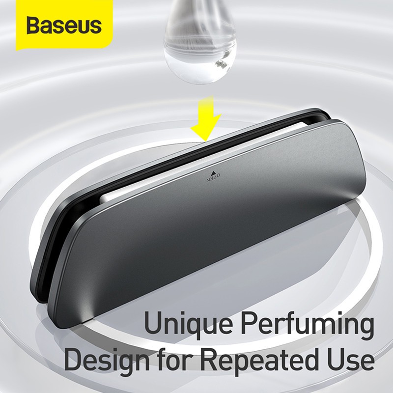 Baseus METAL PADDLE Car Air Vent Freshener Pengharum Parfum AC Mobil