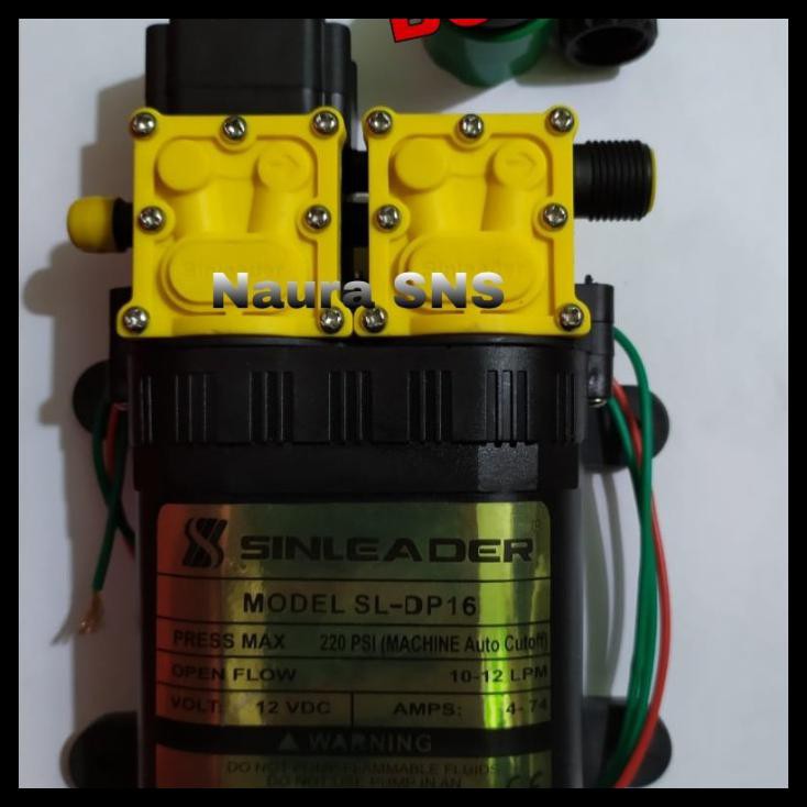 DISKON POMPA DC SINLEADER / DINAMO PUM 12V / DUAL PUMP SINLEADER 220 PSI