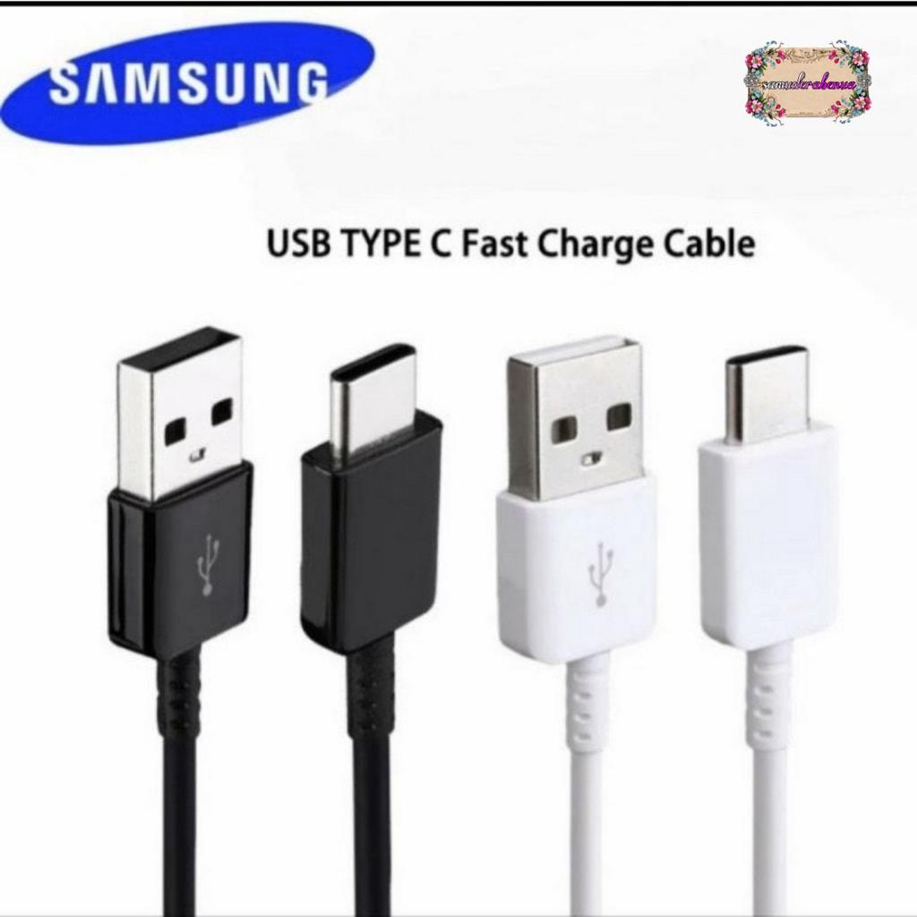 Kabel cable data ORIGINAL cabutan nonpack Samsung s10+ usb to tipe c fast Charging &amp; fast translit for Samsung a20 a30 a50 a70 a80 a90 a20s a30s a50s a31 a51 a71 note8 note9 s8 s8+ s9 s9+ s10 s10+ SB5403