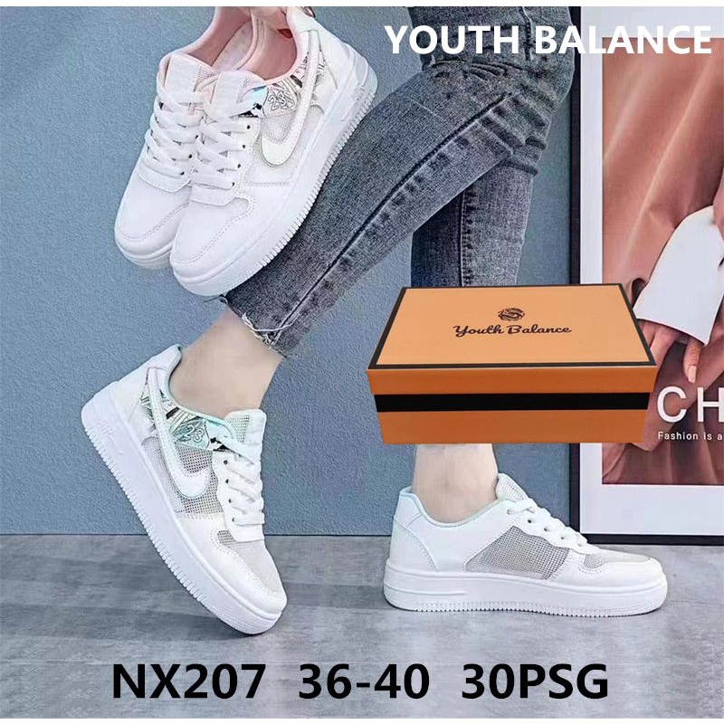 Sepatu Sneakers Wanita YOUTH BALANCE NX207 Size 36-40 sepatu sport wanita terbaru