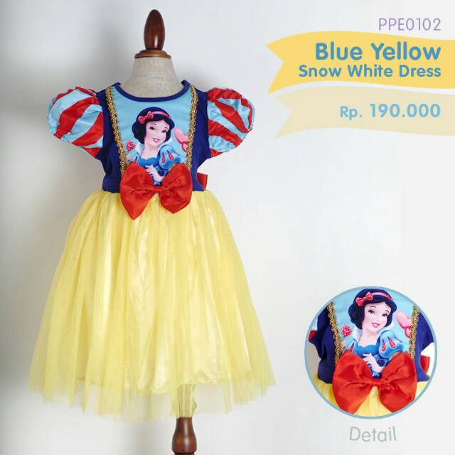 yellow & white dress