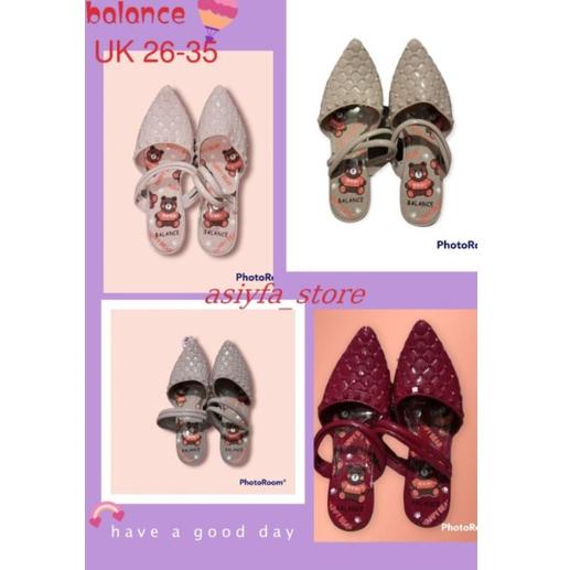 [PRODUK GMBO9] SENDAL SELOP JELLY ANAK TALi TENGAH BERGAMBAR LOL SANDAL KARET ANAK PEREMPUAN SANDAL 