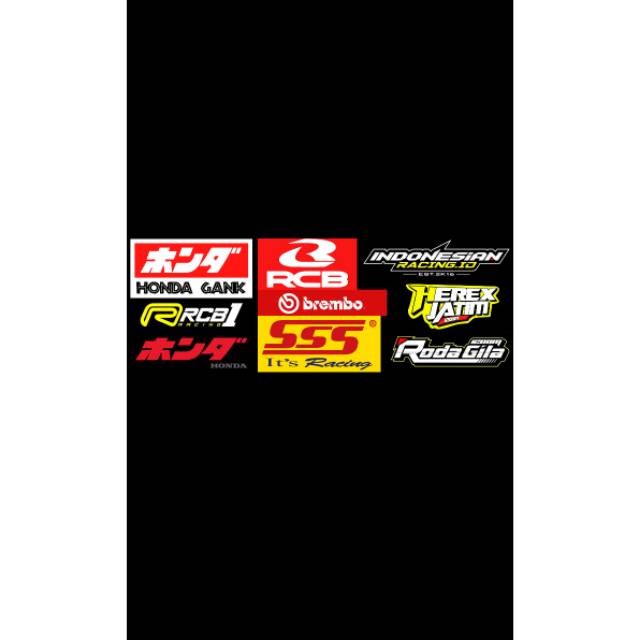 stiker honda stiker rcb sticker sss stiker gank