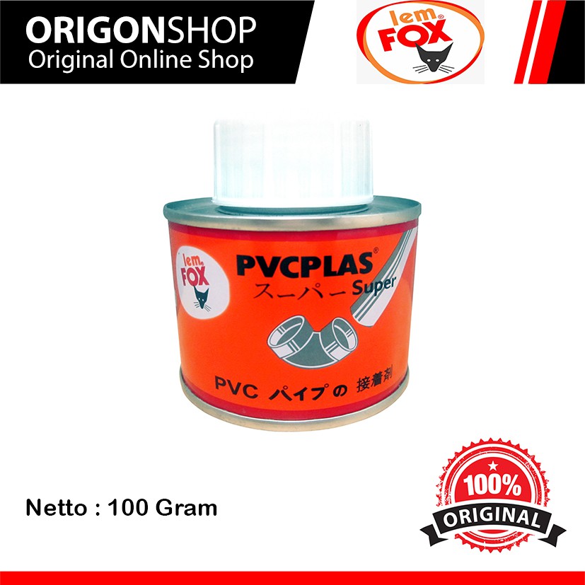 

Lem PVCPLAS Super Kaleng 100 g