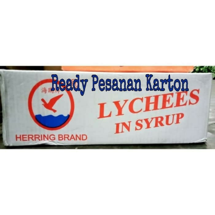 

f0fjhubfe00 Lychee Can / Buah Leci Kaleng / Lychees In Syrup Herring Brand DsGk