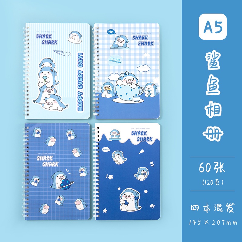 PART 1  NOTEBOOK A5 BUKU TULIS SPIRAL BUKU CATATAN MOTIF LUCU AESTHETIC GARIS NOTE BOOK (VC)