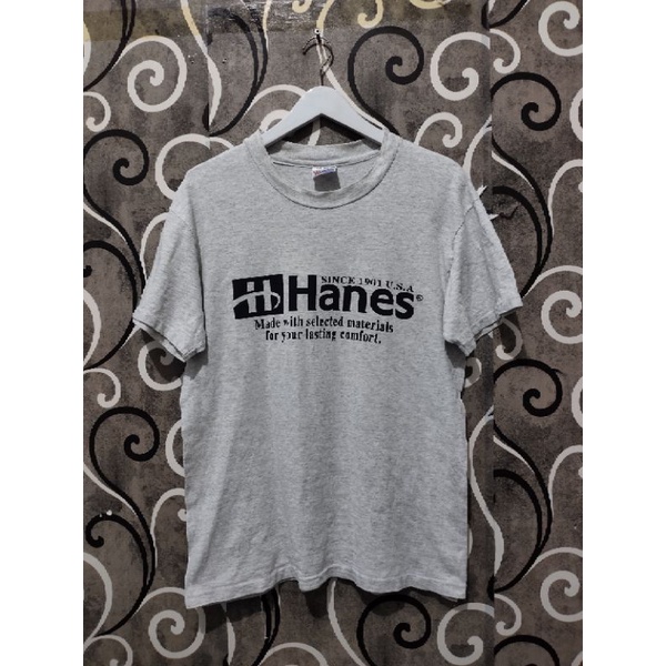 kaos vintage hanes second