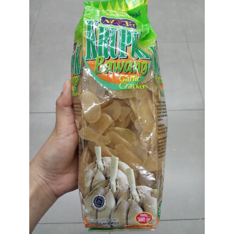 

nixxa krupuk bawang 380gr