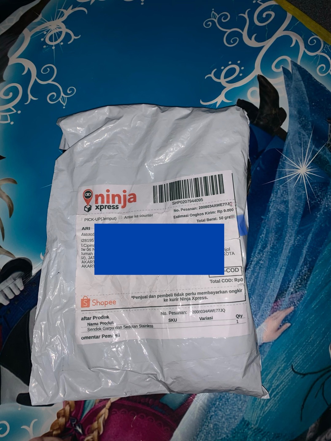 Sendok Garpu Dan Sedotan Stainless