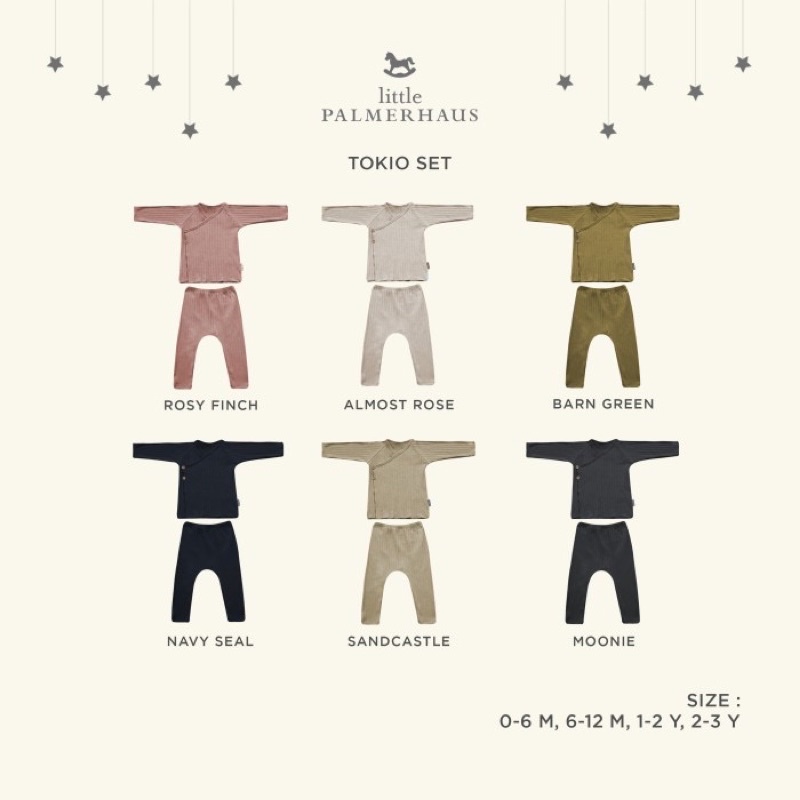 Little Palmerhaus Tokio Set - Setelan Bayi 0-2thn