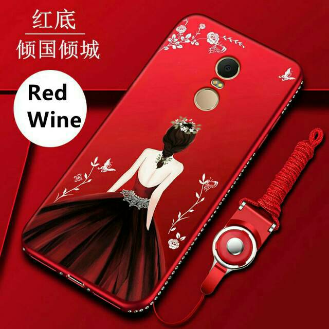 Case softcase motif cewek 3D printin redmi 5plus / redmi 5plus