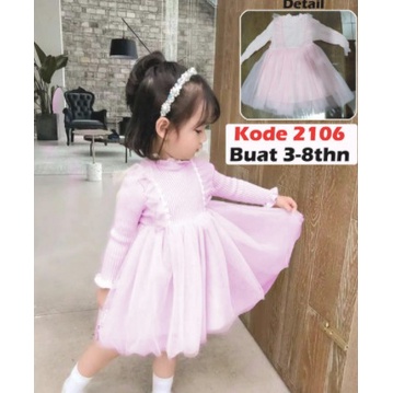 2106#dres anak terbaru/dres anak pesta /baju anak perempuan/terbaru// fashion anak