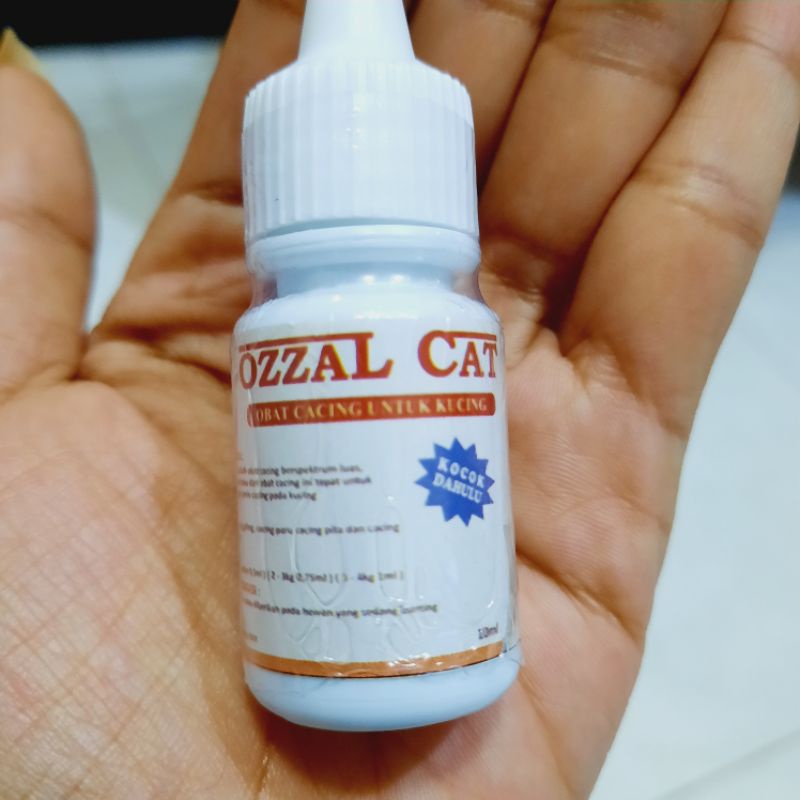 ozzal cat obat cacing kucing