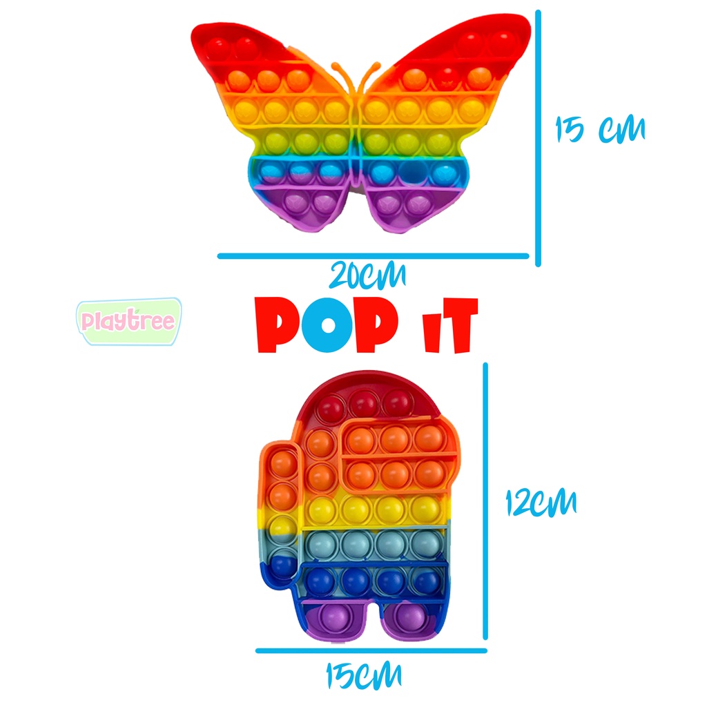 Pop It Rainbow / Fidget Toy-2
