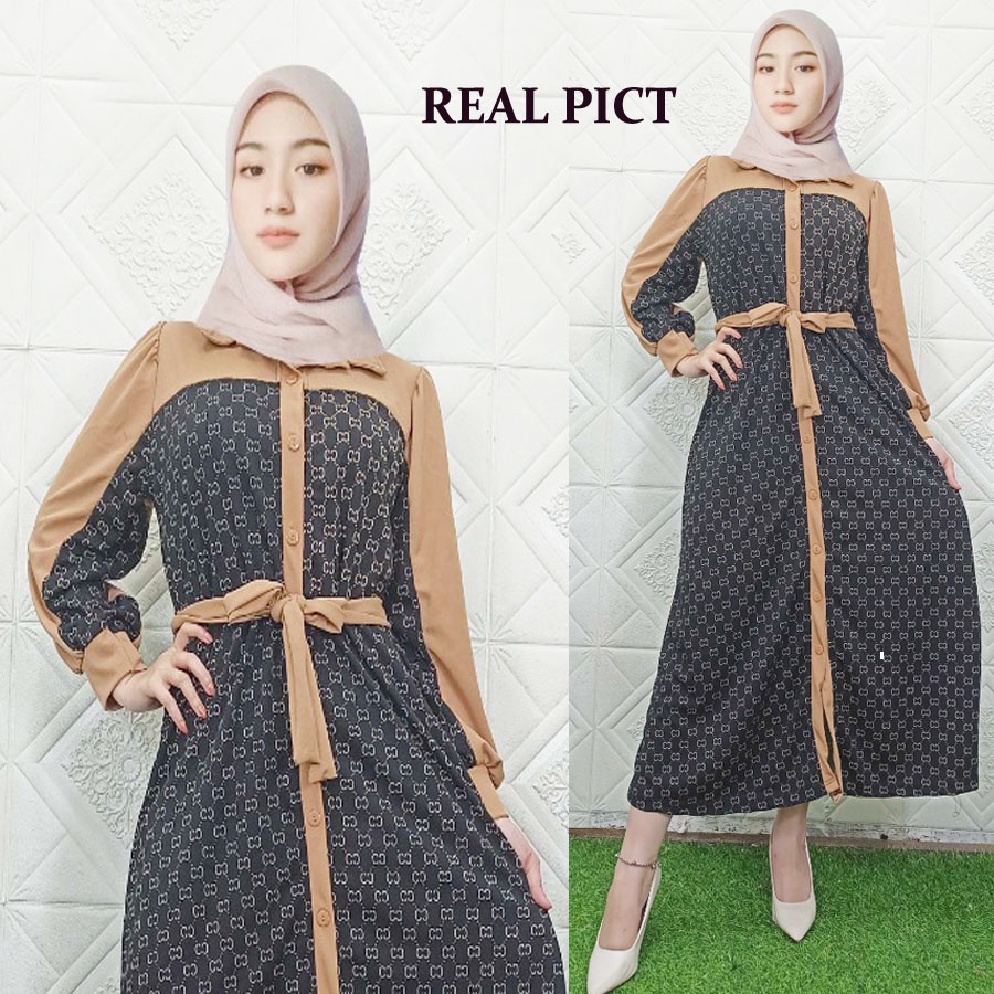 DRESS MELANY BUSUI GUCHI GL FASHION