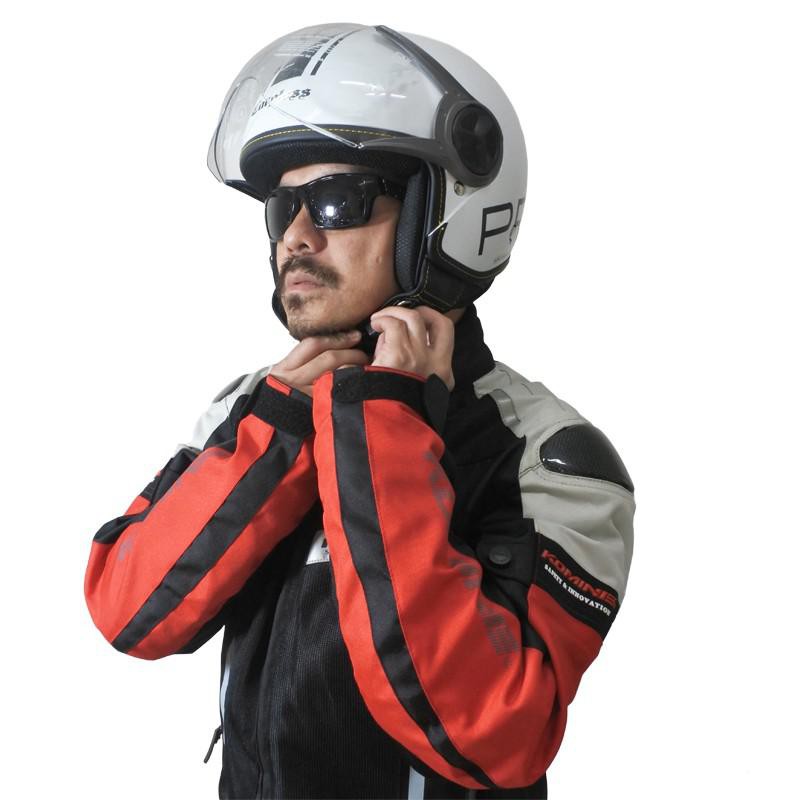 HELM CARGLOSS YR PROTECT HALF FACE - SP. WHITY WHITE