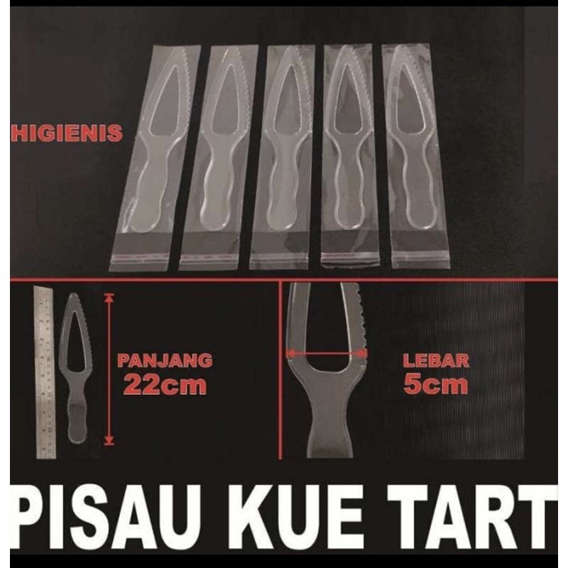 pisau kue tart Bening / pisau ultah