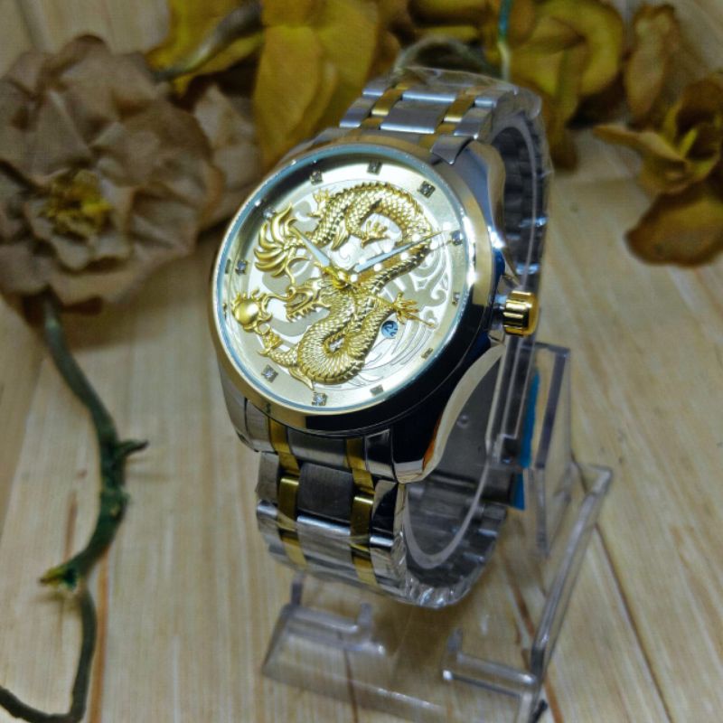 READY JAM TANGAN PRIA MOTIF NAGA.