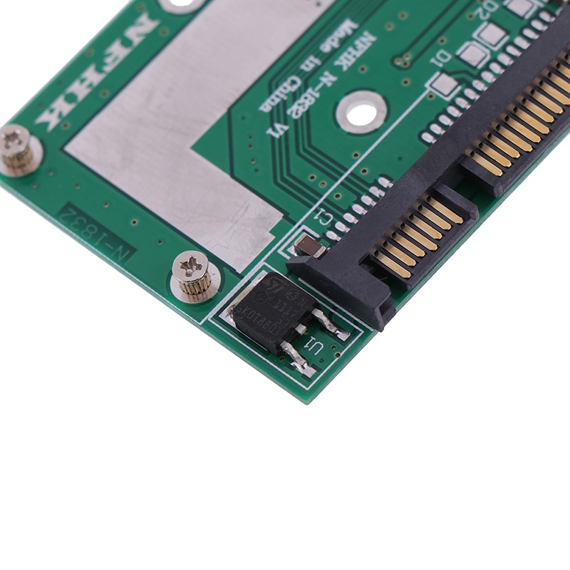 （✔✔❤) Papan Modul Adaptor Konverter mSATA ssd Ke 2.5 &quot;SATA 6.0gps pcie ssd