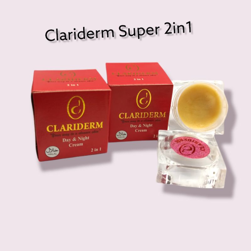 Satuan // Cream Clariderm SUPER Day &amp; Night Cream