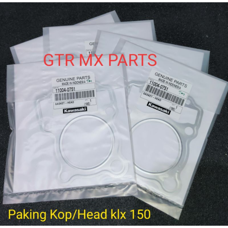 PAKING HEAD GASKET HEAD KOP KLX 150 KLX 140 ORIGINAL KAWASAKI