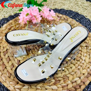  Sandal  High  Heels  Wanita Heels  Kaca  SDH191 Shopee Indonesia