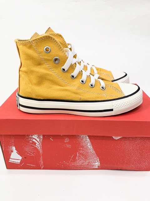 SEPATU CONVERS CLASSIC TINGGI CTAS 70's UNISEX SNEAKERS - YELLOW