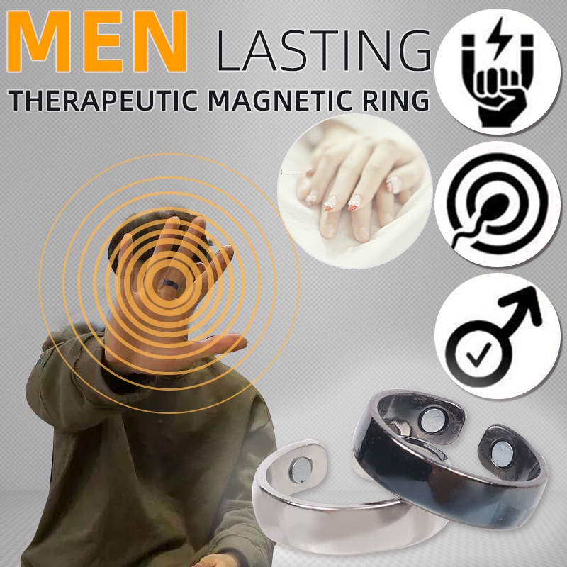 Fashion Penurunan Berat Badan Terbuka Populer Cincin Pelangsing Jari Cincin Wanita Halus Tipis Sederhana Magnet Untuk Wanita Dan Pria Adjustable Jewelry Ring