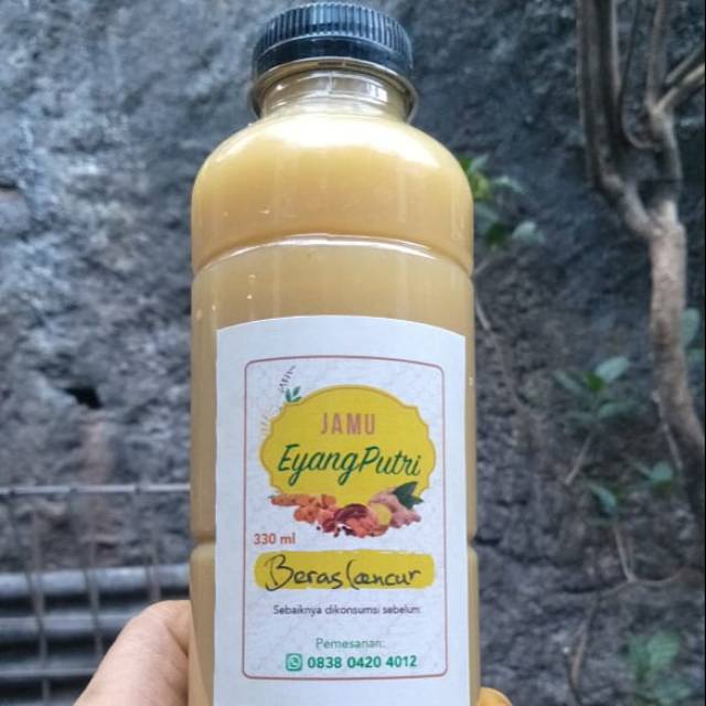 

Jamu eyang putri beras kencur 330ml