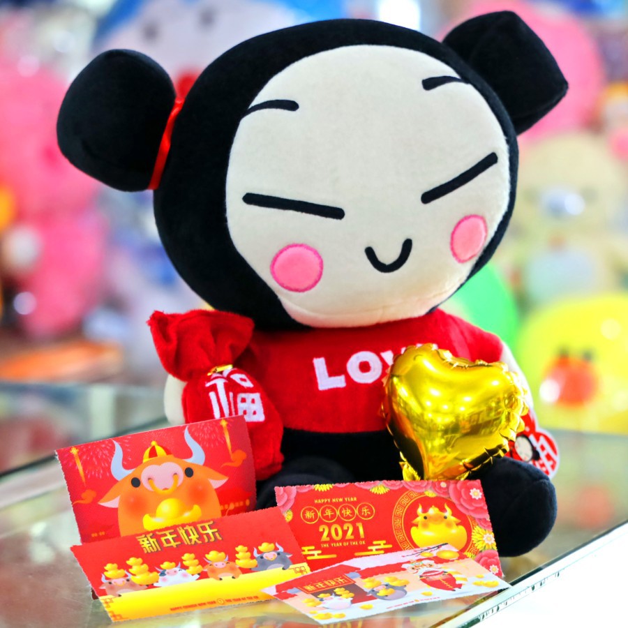 Pucca Doll Boneka Pucca 뿌까 인형 Lunar Gift
