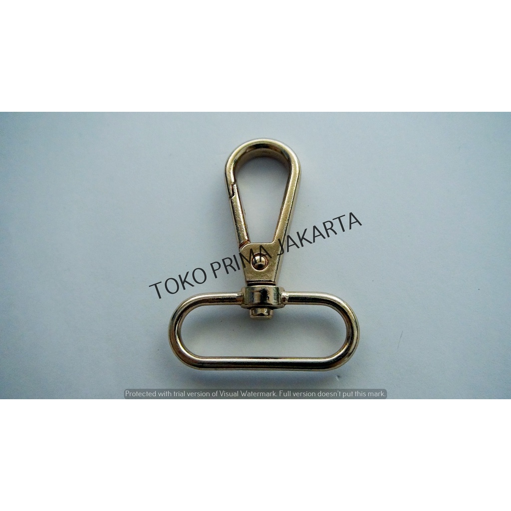 

AKSESORIS CANTELAN GANTUNGAN KOKOT KAITAN METAL BAG HOOK PENGAIT BESI 29-32 MAS MUDA