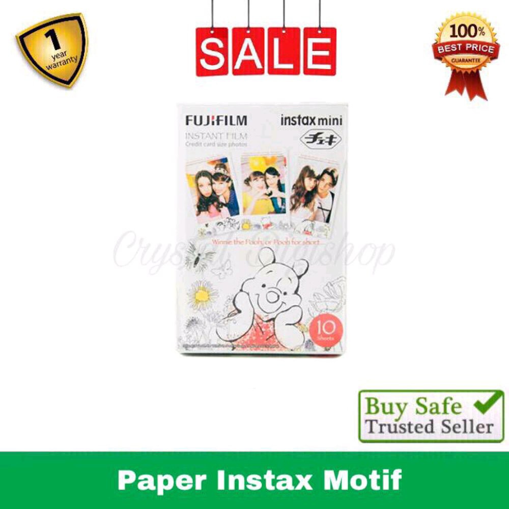 

Jual Isi Refill Paper Instax Winnie the Pooh 10 Lembar Diskon