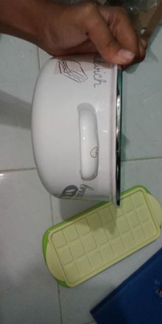 Panci Kuping Tutup Kaca Enamel Chefina Family Cookware