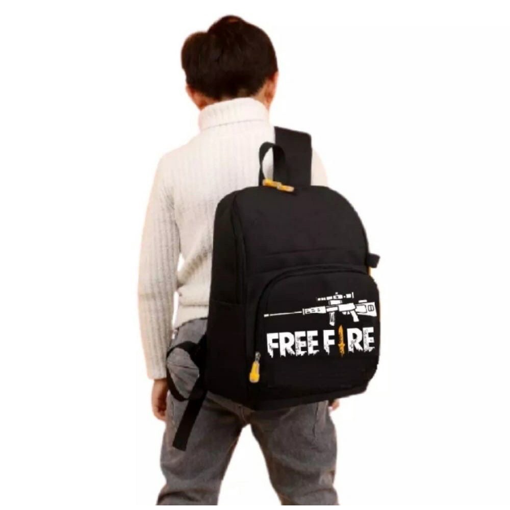 Tas ransel anak sekolah tk paud / backpack anak gamers Free Fire VOL.2 / ransel gandong cowok logo FF