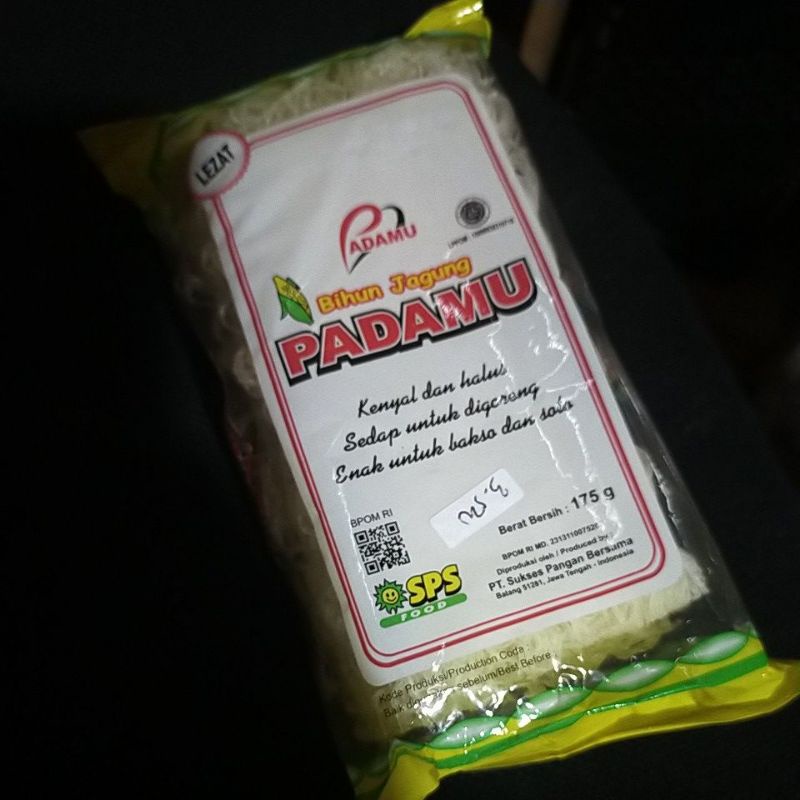 

Bihun Jagung Padamu 175gr