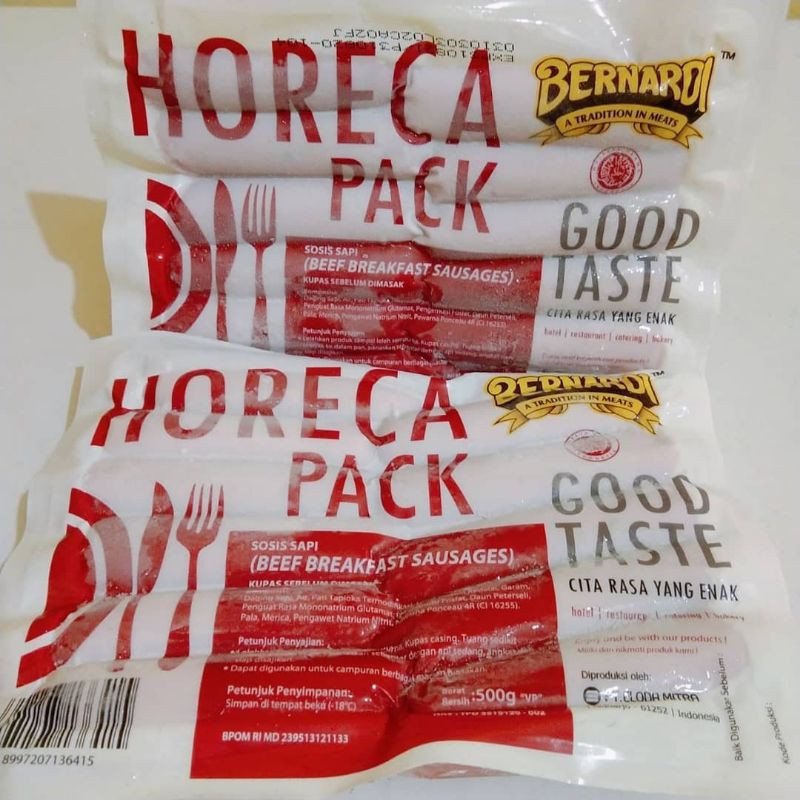 

sosis horeca bernardi 500gram