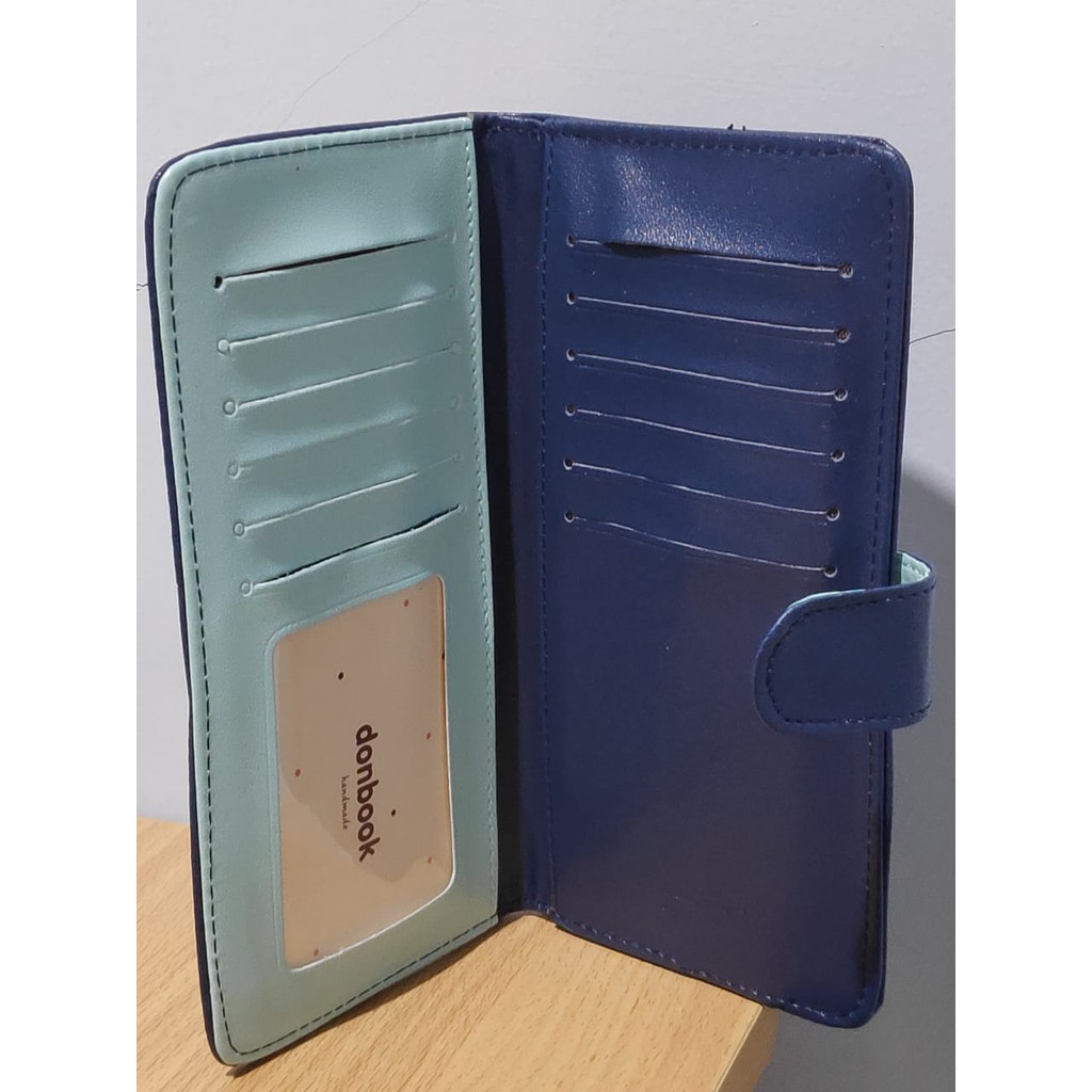 Travelmate Korean Crown Zip Smart Wallet Dompet Uang Korea Trendy Serbaguna Banyak Sekat mika