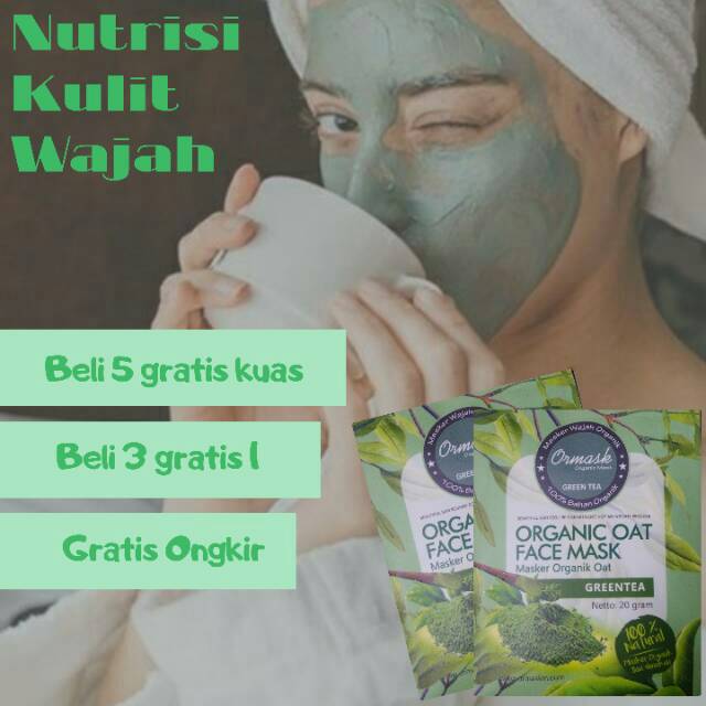 Yuk Simak Manfaat Masker Oatmeal Green Tea 