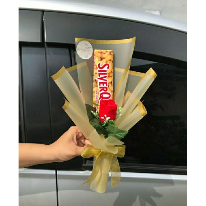 

Bucket coklat silverqueen