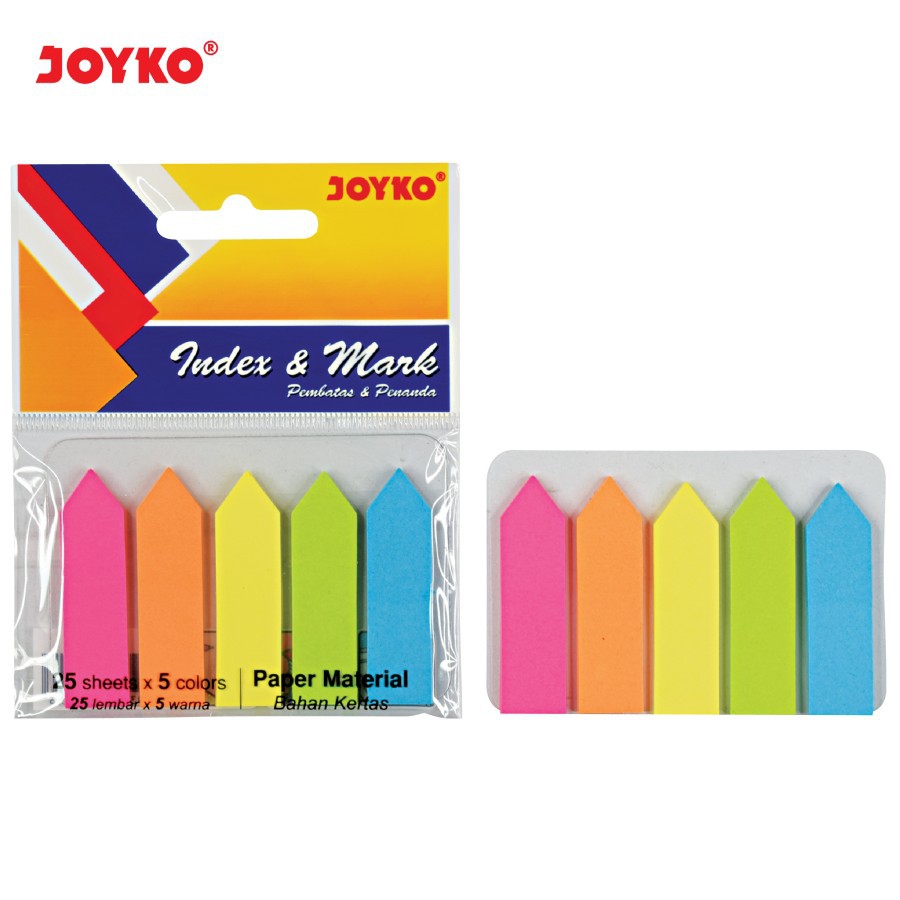 

Joyko Index Memo Im-46 / Sticky Notes / Penanda Buku Joyko