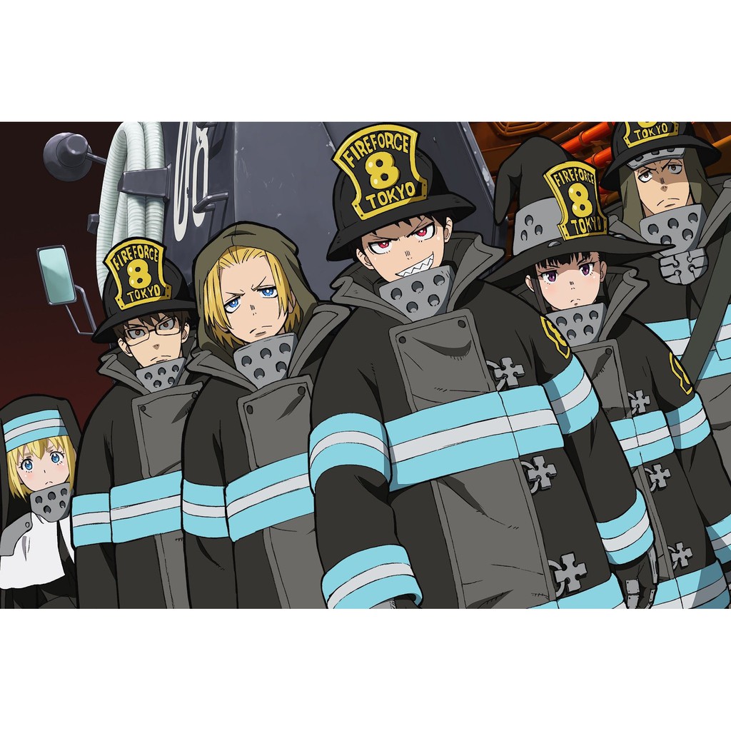 anime series enen no shouboutai (fire force)
