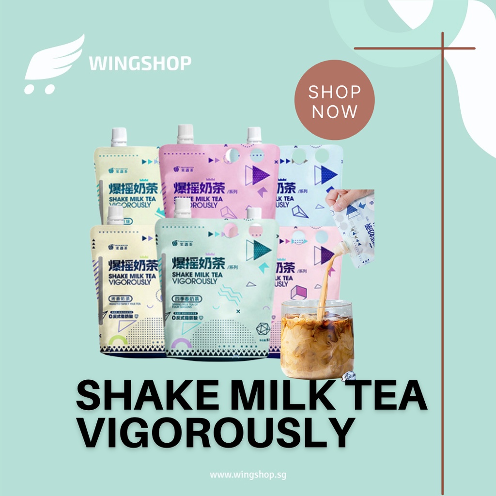 

(PO) Shake milk tea vigorously Assam milk tea /Honey Milk tea /Jasmine Milk Green/American Original Coffee