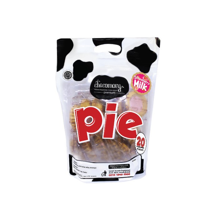 

KERING-KUE- 1 PC - STRAWBERRY MILK PIE ISI 20 -KUE-KERING.