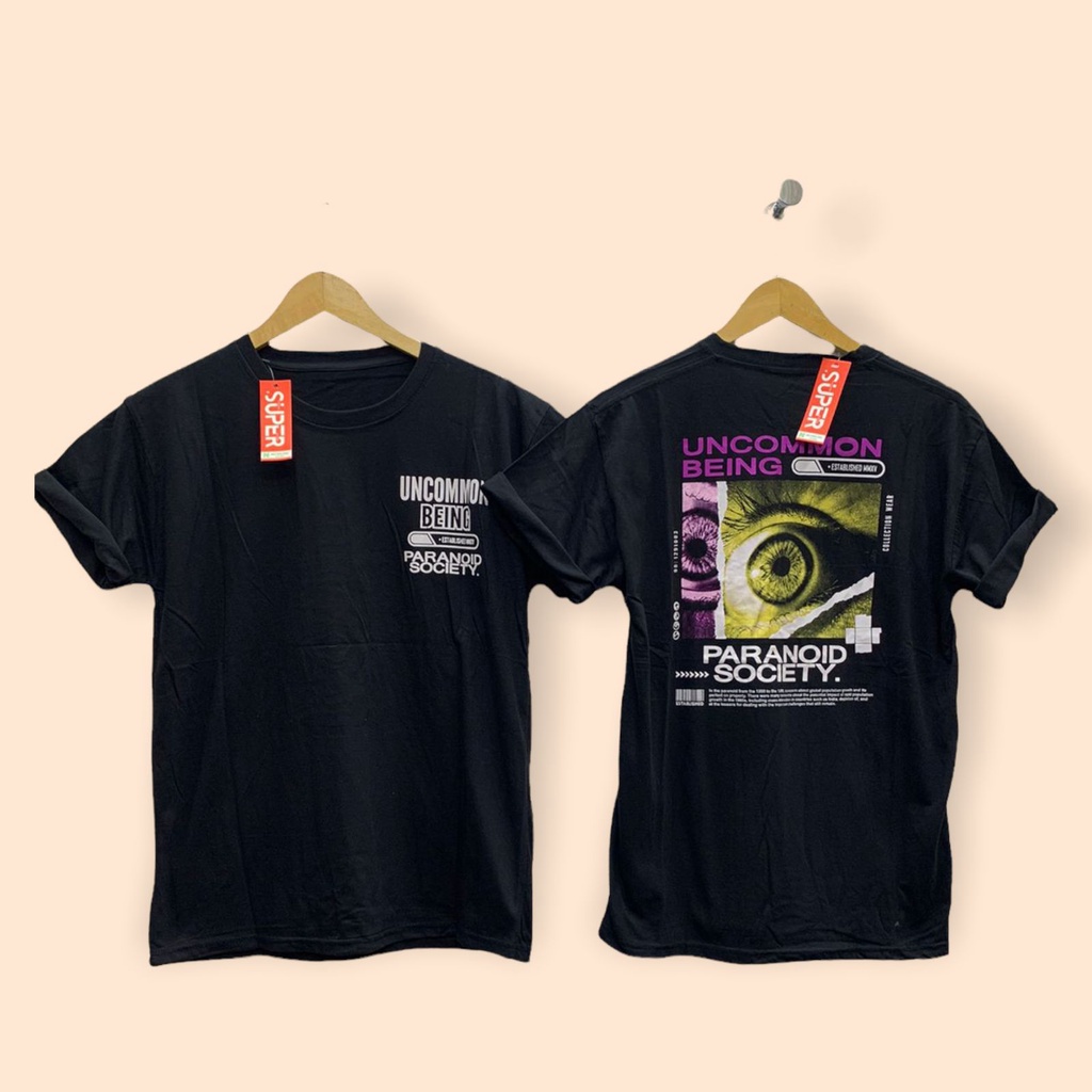 Kaos murah Kaos distro murah baju  distro pria t-shirt murah combed30s nvrl mata