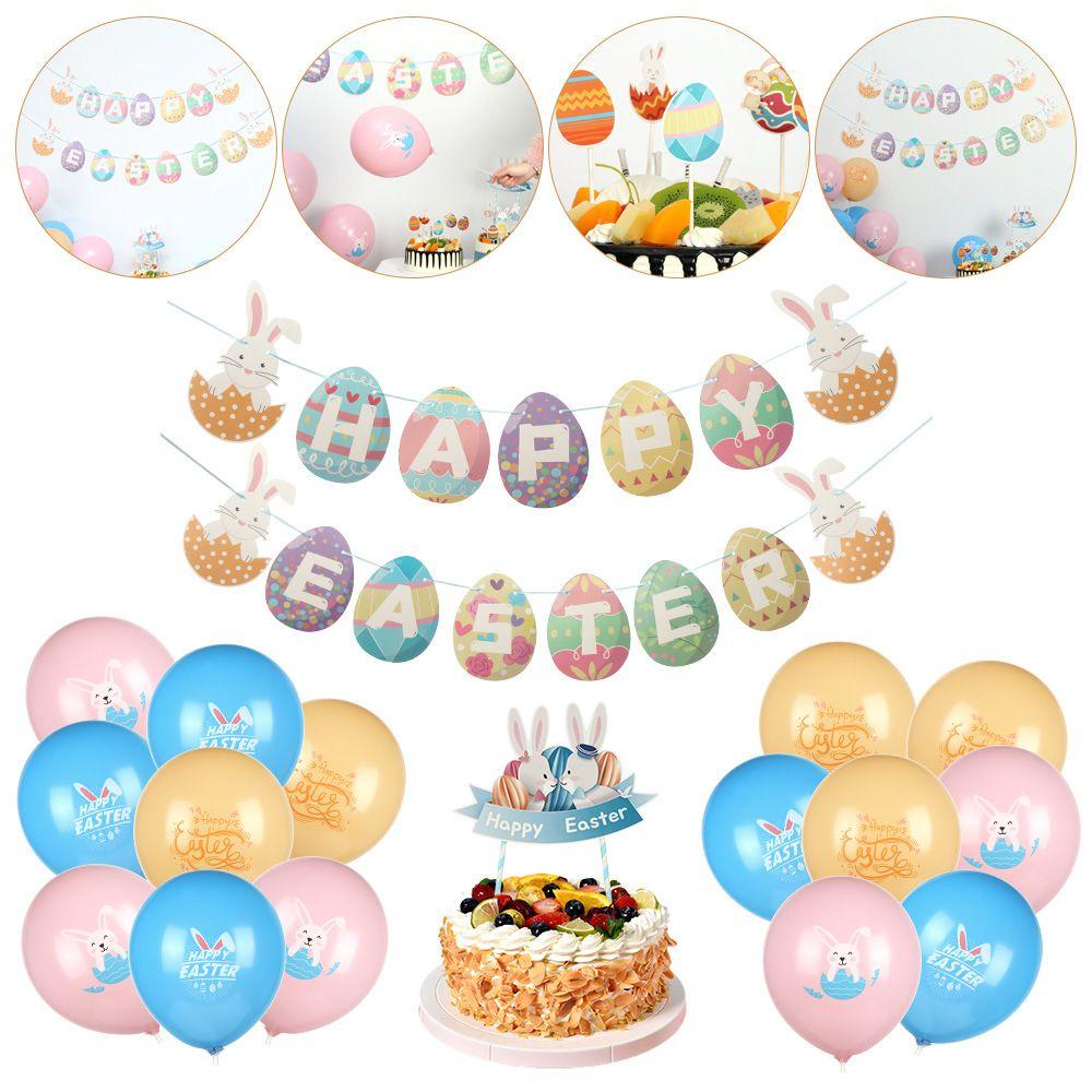 Preva Easter Party Decoration Bunny Balon Latex Ulang Tahun Party Decor Hadiah Paskah