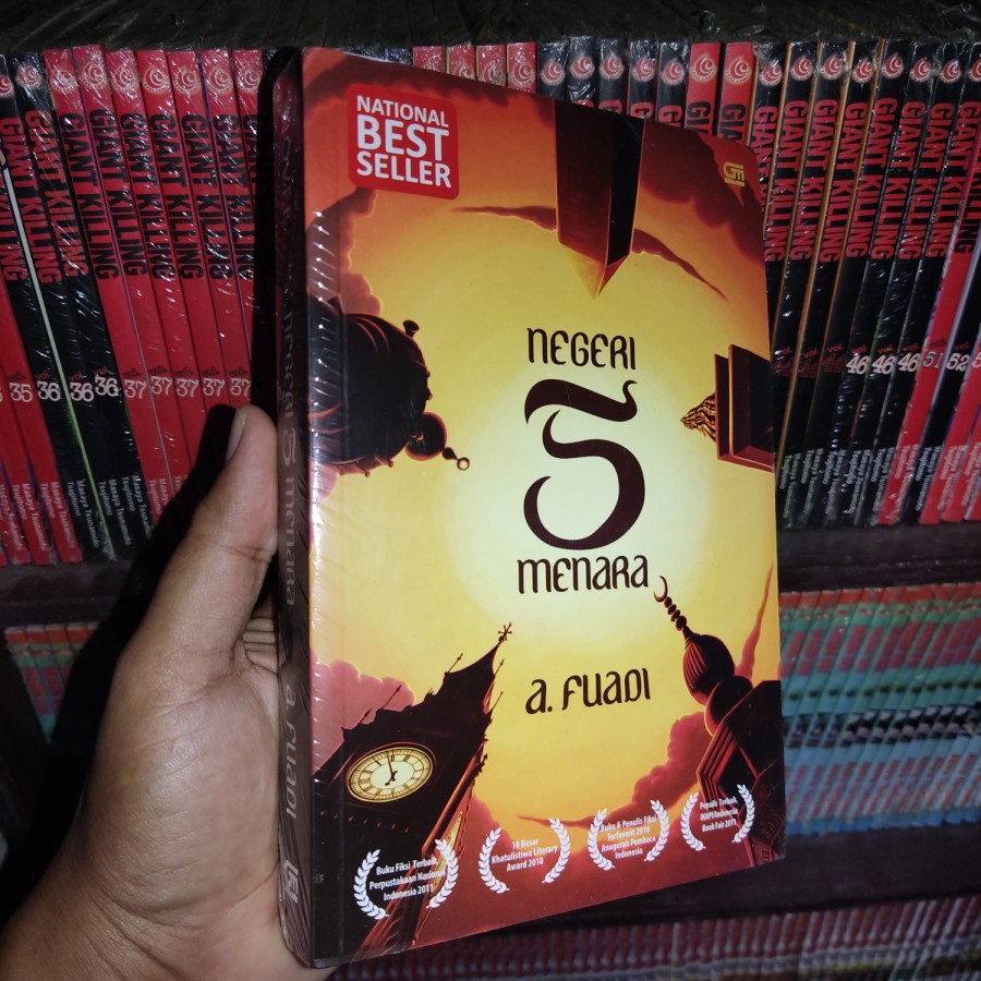 Jual Negeri 5 Menara A Fuadi Novel Segel Original Shopee Indonesia 