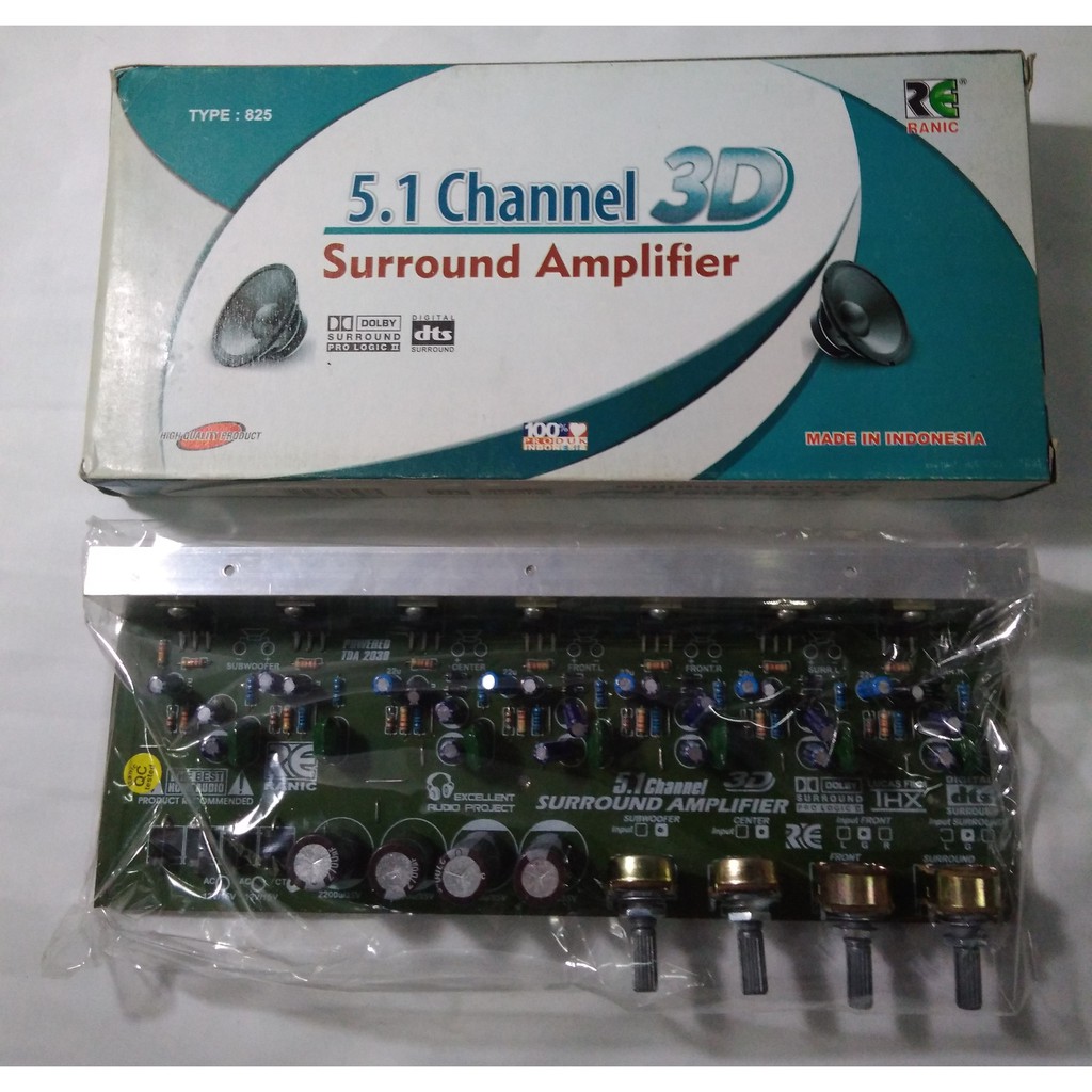 Kit Ranic Kit Power Active SURROUND AMPLIFIER Kit Type 825