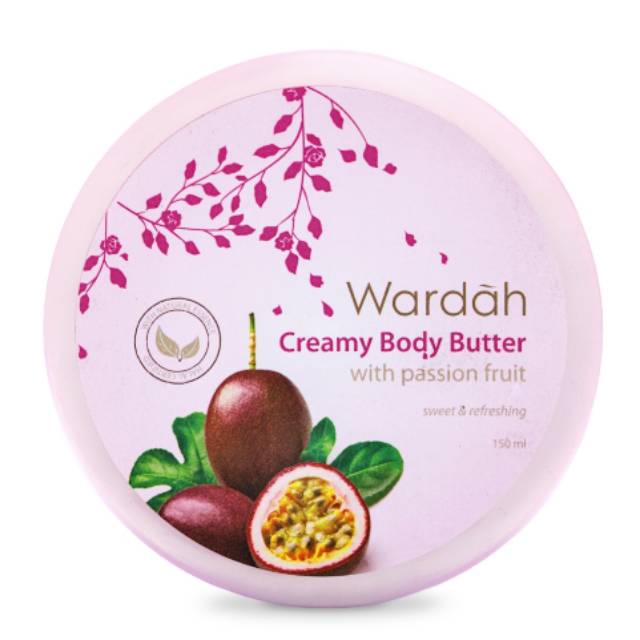 Wardah Creamy Body Butter with Passion Fruit 50 ml