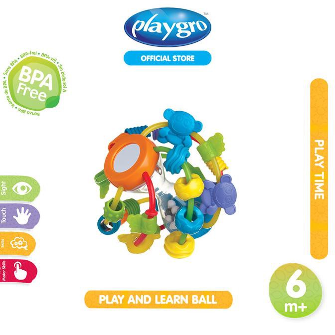 playgro PLAY AND LEARN BALL